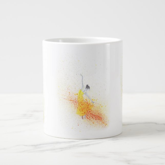 Caneca De Café Grande Balé Art Mug (Frente)