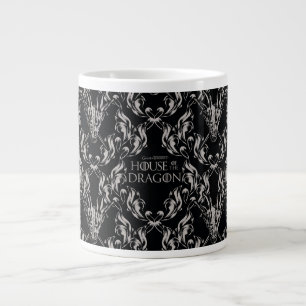 Caneca De Café Grande Balerion Skull Pattern