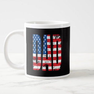 Caneca De Café Grande bandeira do american dad