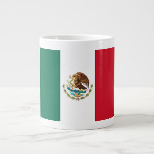 Caneca De Café Grande Bandeira do México, Bandera da República Mexicana