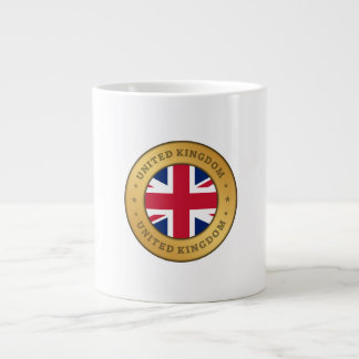 Caneca De Café Grande Bandeira do Reino Unido