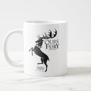 Caneca De Café Grande Baratheon Sigil - A nossa é a Fúria