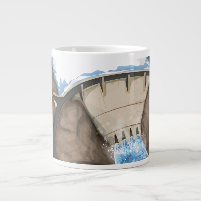 Caneca De Café Grande Barragem (Frente)