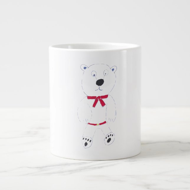 Caneca De Café Grande Barry Bear Large Mug (Frente)
