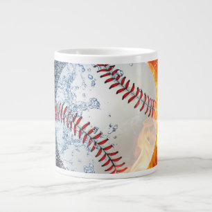 Caneca De Café Grande Baseball