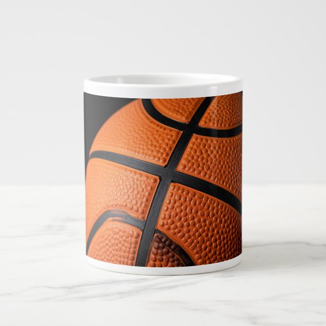 Caneca De Café Grande basquetebol (Frente)