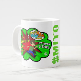 Caneca De Café Grande Batalha pela consciência da doença de Mito