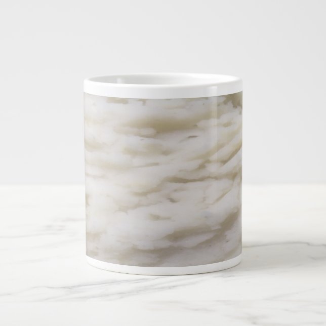Caneca De Café Grande Batatas amassadas (Frente)