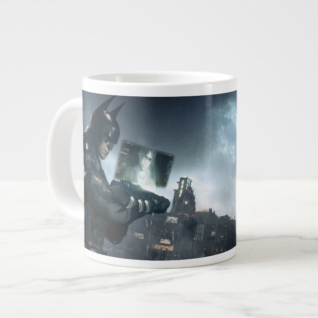 Caneca De Café Grande Batman E Oracle (Frente Esquerda)