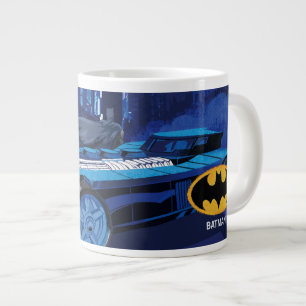 Caneca De Café Grande Batman Patrulha Noturna na Cidade de Gotham