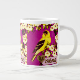 Caneca De Café Grande Be Mine Goldfinch