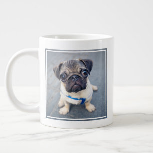 Caneca De Café Grande Bebês Mais Pobres Baby Pug