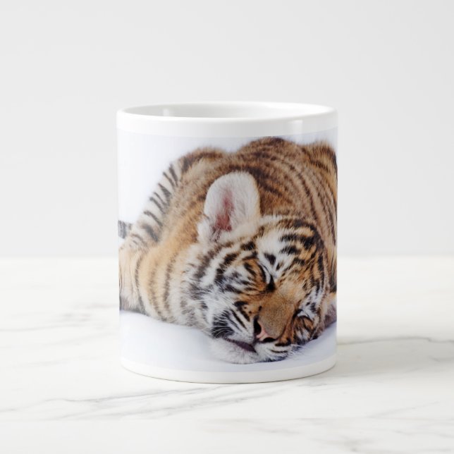 Caneca De Café Grande Bebês Mais Pobres | Bebê-Cama Sonolento (Frente)