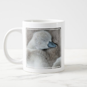 Caneca De Café Grande Bebês Mais Pobres Bebê-Mute Swan