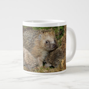 Caneca De Café Grande Bebês Mais Pobres Família de suínos