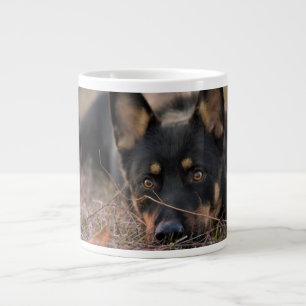 Caneca De Café Grande Bebês Mais Pobres GERMAN SHEPHERD
