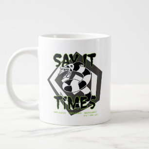 Caneca De Café Grande Beetlejuice   Say It 3 Times