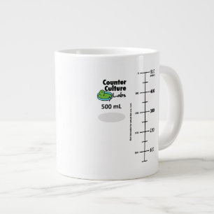 Caneca De Café Grande Beija de café gigante dos Laboratórios Counter C