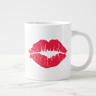 Caneca De Café Grande Beijo