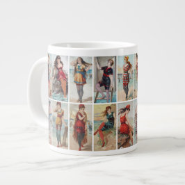 Caneca De Café Grande Belezas do surf de 1889