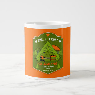 Caneca De Café Grande Bell Tent Glamping