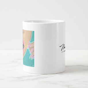 Caneca De Café Grande Bella Jumbo Mug
