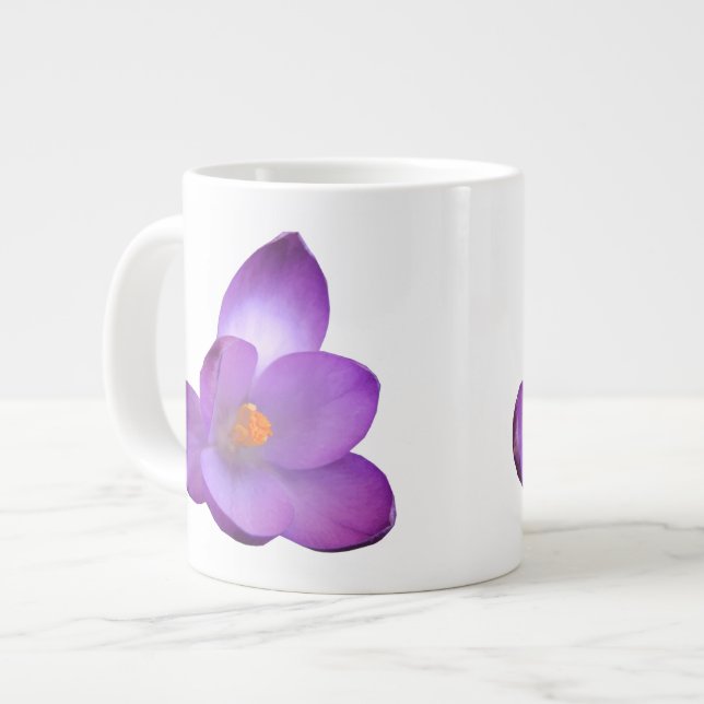 Caneca De Café Grande Belo Crocus Mug (Frente Esquerda)