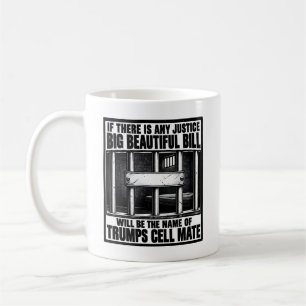 Caneca De Café Grande Belo Desejo de Justiça de Bill Companheiro