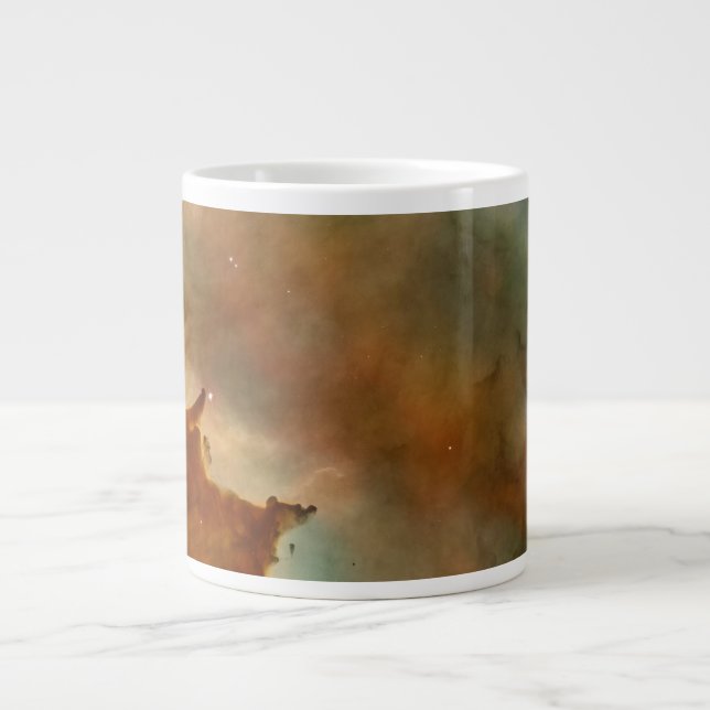 Caneca De Café Grande belo espaço (Frente)