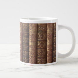 Caneca De Café Grande Belos Livros Antigos (Dumas)