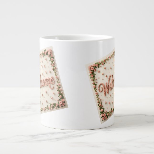 Caneca De Café Grande Bem-vindo (Frente)