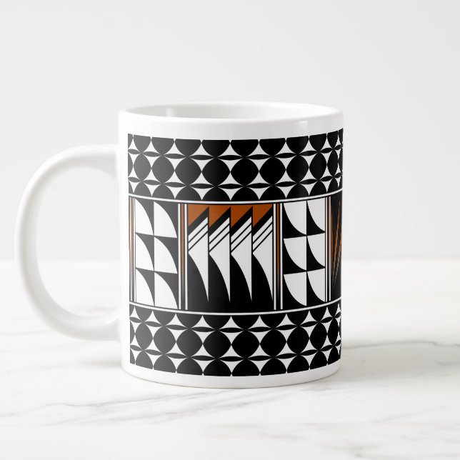 Caneca De Café Grande Bênçãos da pena sudoeste (Esquerda)