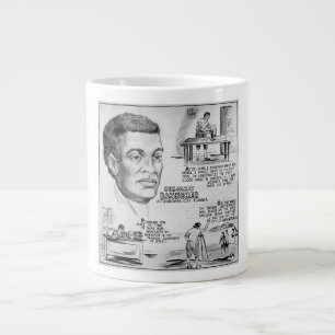 Caneca De Café Grande Benjamin Banneker: Cientista Negro e Revolucionári
