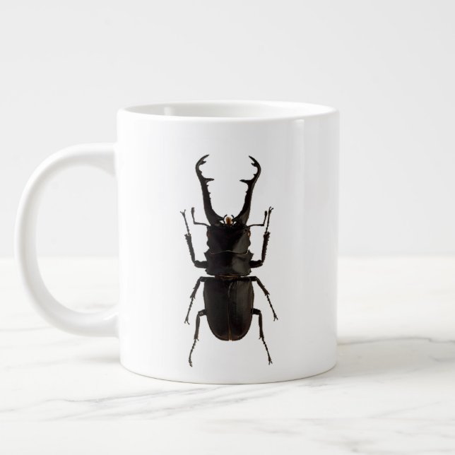 Caneca De Café Grande Besouro de Stag (Esquerda)
