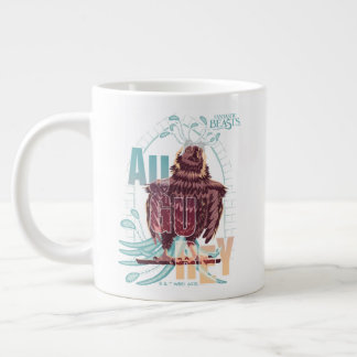 Caneca De Café Grande Bestas Fantásticas Augurey