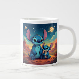 Caneca De Café Grande Beste Freunde fürs Leben – Lilo & Stitch