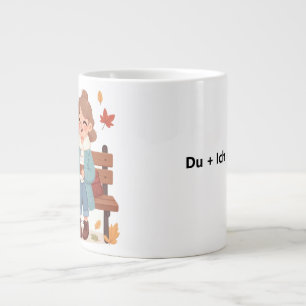 Caneca De Café Grande Beste Freundinnen-Tasse