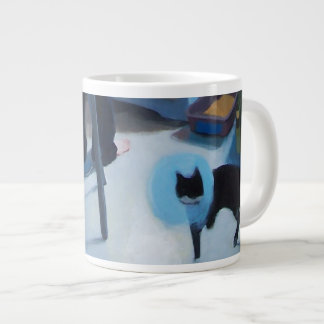 Caneca De Café Grande Betsy Cat em Cone Mug