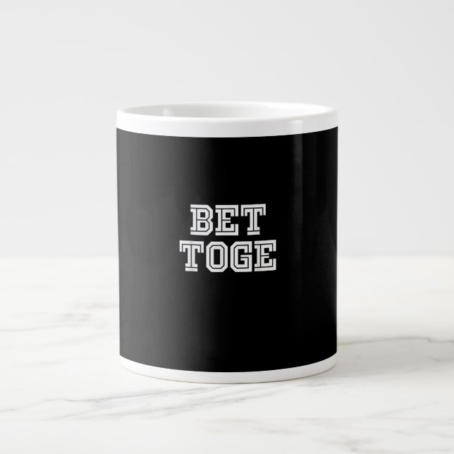 Caneca De Café Grande Better Together Matching Couples Minimal Design  (Frente)