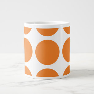 Caneca De Café Grande Big Bolinhas Jumbo Mug