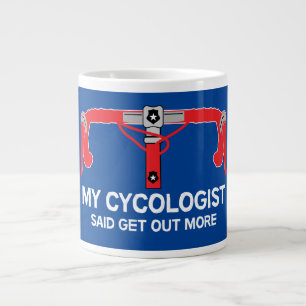 Caneca De Café Grande Bikes - Bicicletas - Corrida de Bike - Vida atrás