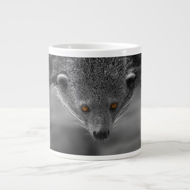 Caneca De Café Grande Binturong Olhando Para Você (Frente)