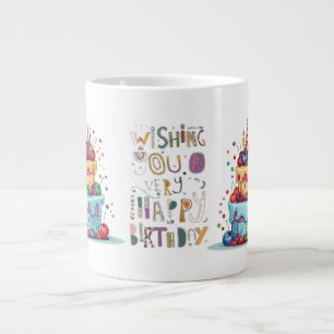 Caneca De Café Grande Birthday Gift Mug
