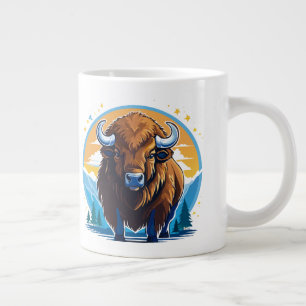 Caneca De Café Grande bisão-americano