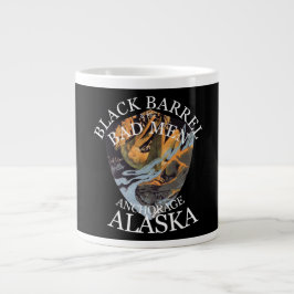 CANECA DE CAFÉ GRANDE BLACK BARREL E OS HOMENS MAL ANCORADOS ALASKA AK