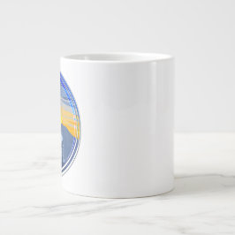 Caneca De Café Grande Blessed and Thankful