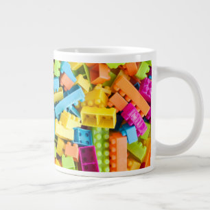 Caneca De Café Grande Blocos de construção de plástico