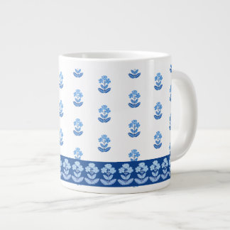 Caneca De Café Grande Bloquear Impressão Mug