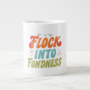 Caneca De Café Grande Bloqueio em carinho Specialty Mug
