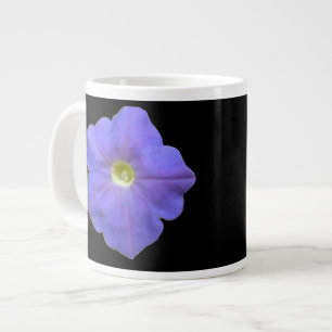 Caneca De Café Grande Blue Petunia Mug